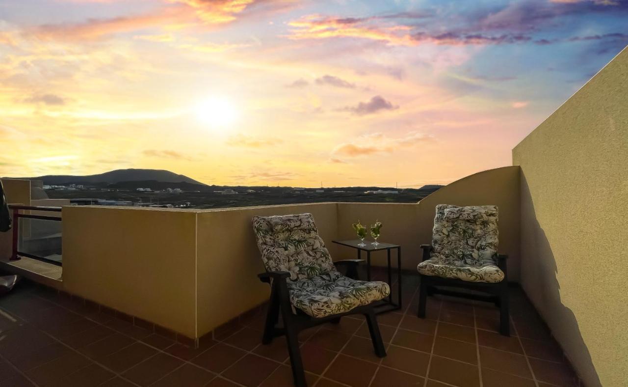 Apartamento Sunset Corralejo Con Solarium Privado Exterior foto