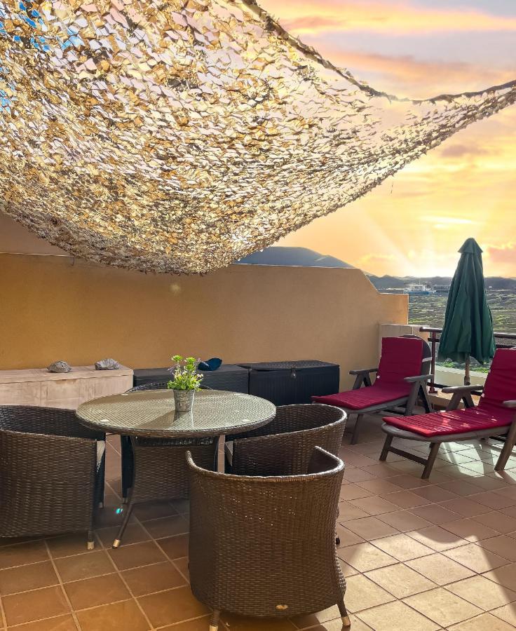 Apartamento Sunset Corralejo Con Solarium Privado Exterior foto