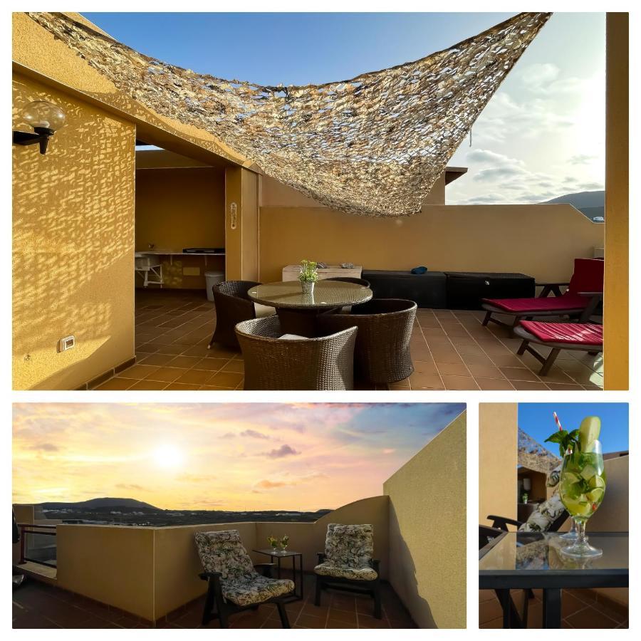 Apartamento Sunset Corralejo Con Solarium Privado Exterior foto